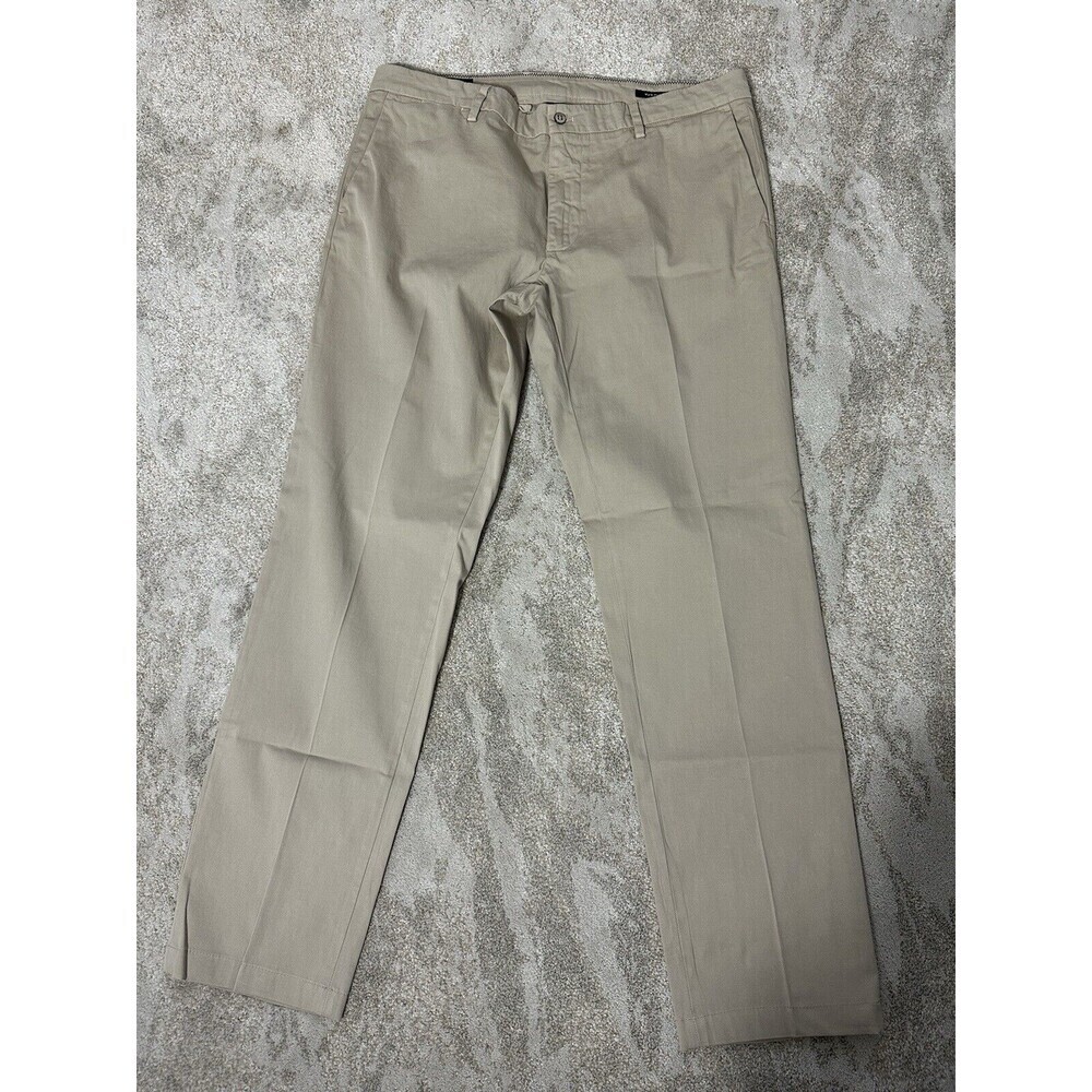 Mason's  Men’s Chinos Khakis Pants Size 50 X 32 US Beige Stretch Pants Pockets